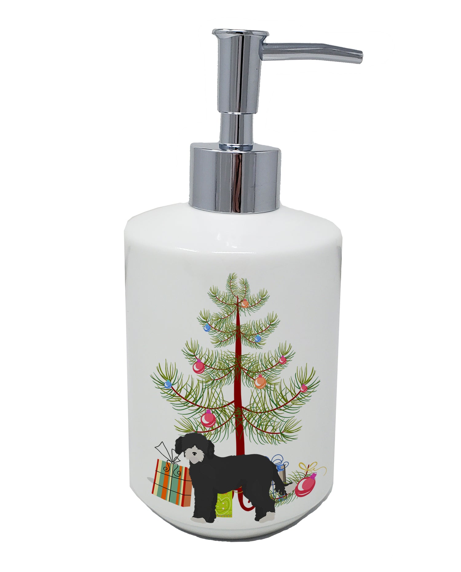Buy this Whoodle #2 Christmas Tree Ceramic Soap Dispenser