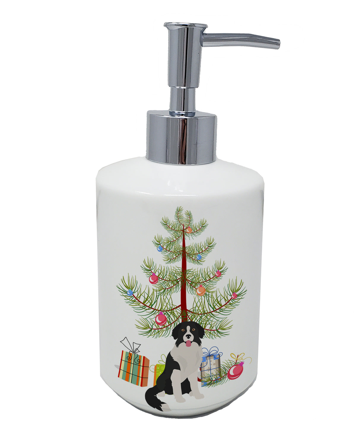 Buy this Borador Christmas Tree Ceramic Soap Dispenser