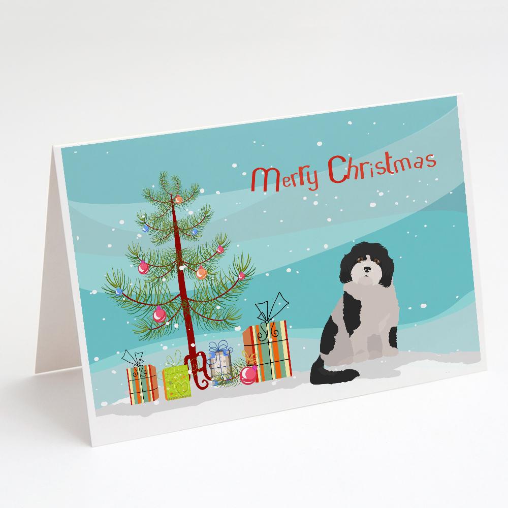 Buy this Cavachon #3 Christmas Tree Greeting Cards and Envelopes Pack of 8