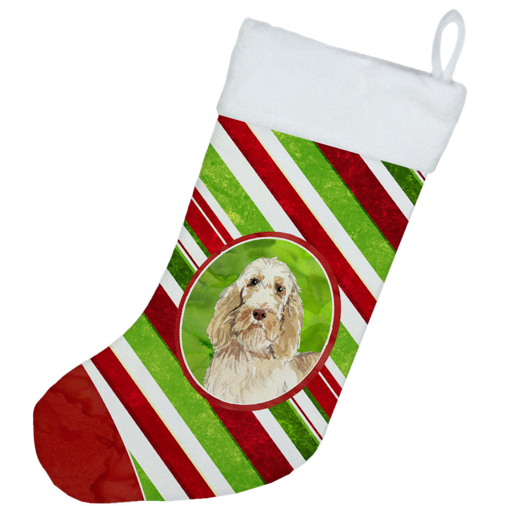 Caroline's Treasures Spinone Italiano Christmas Candy Stripe Christmas Stocking CK4078CS