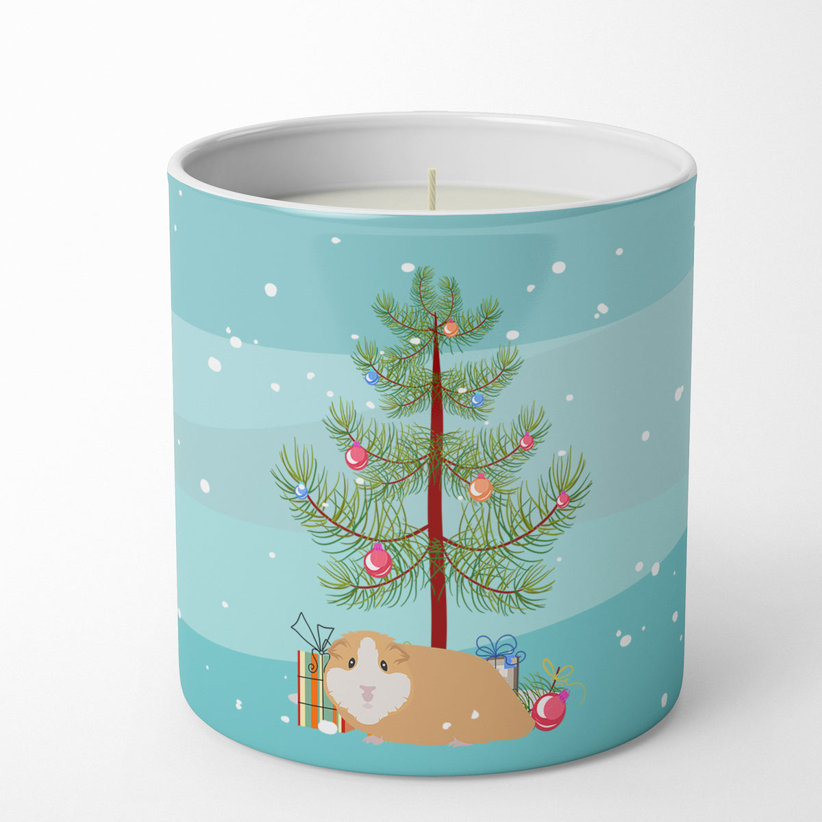 Buy this American Guinea Pig Merry Christmas 10 oz Decorative Soy Candle