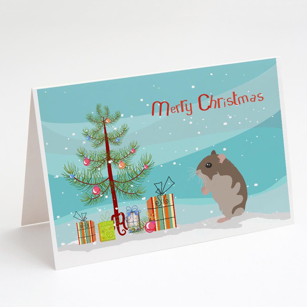 Buy this Dwarf Hamster Merry Christmas Greeting Cards and Envelopes Pack of 8