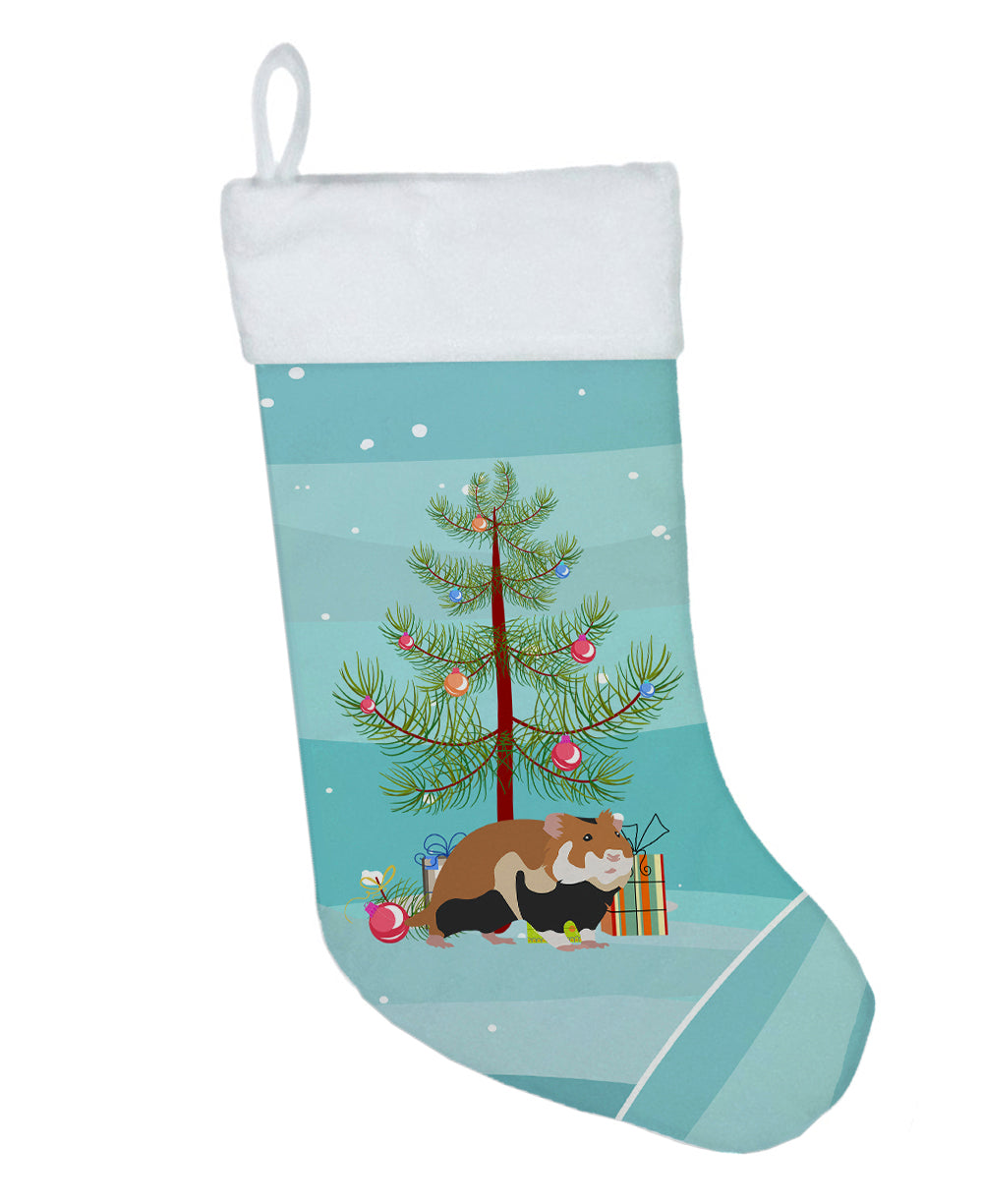 Caroline's Treasures European Hamster Merry Christmas Christmas Stocking