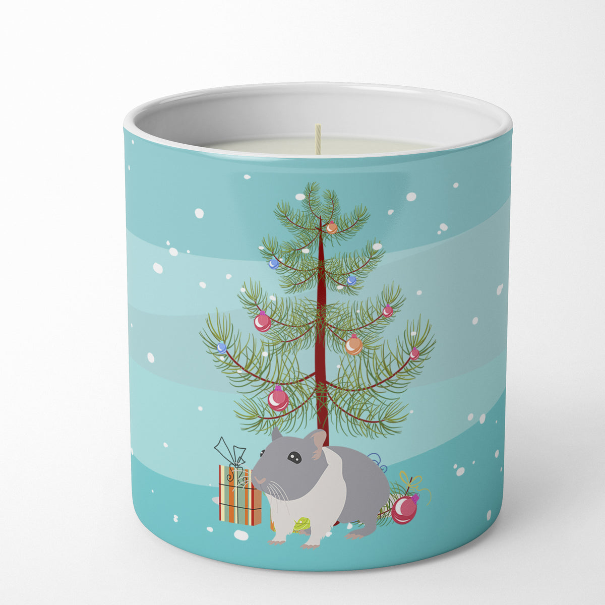 Buy this South African Hamster Merry Christmas 10 oz Decorative Soy Candle