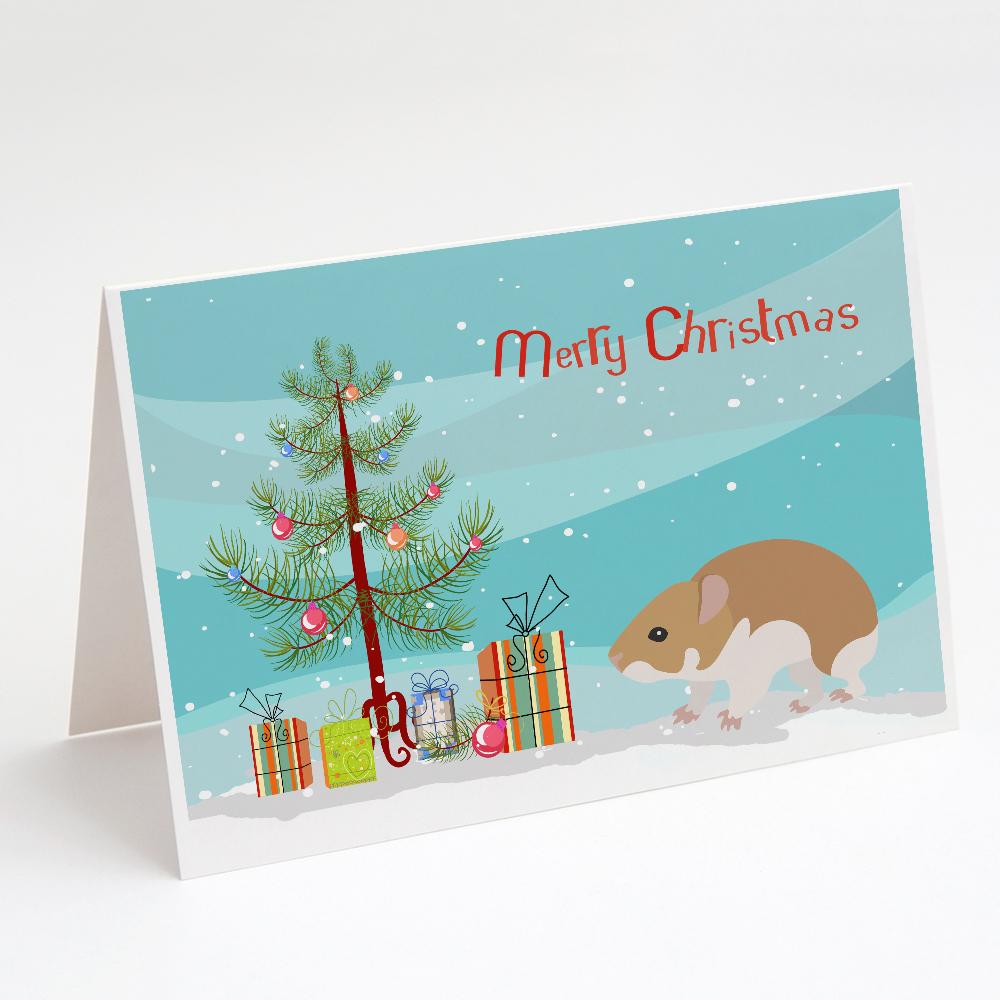 Buy this Turkish Hamster Merry Christmas Greeting Cards and Envelopes Pack of 8