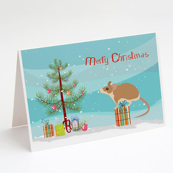 Buy this Spiny Mouse Merry Christmas Greeting Cards and Envelopes Pack of 8