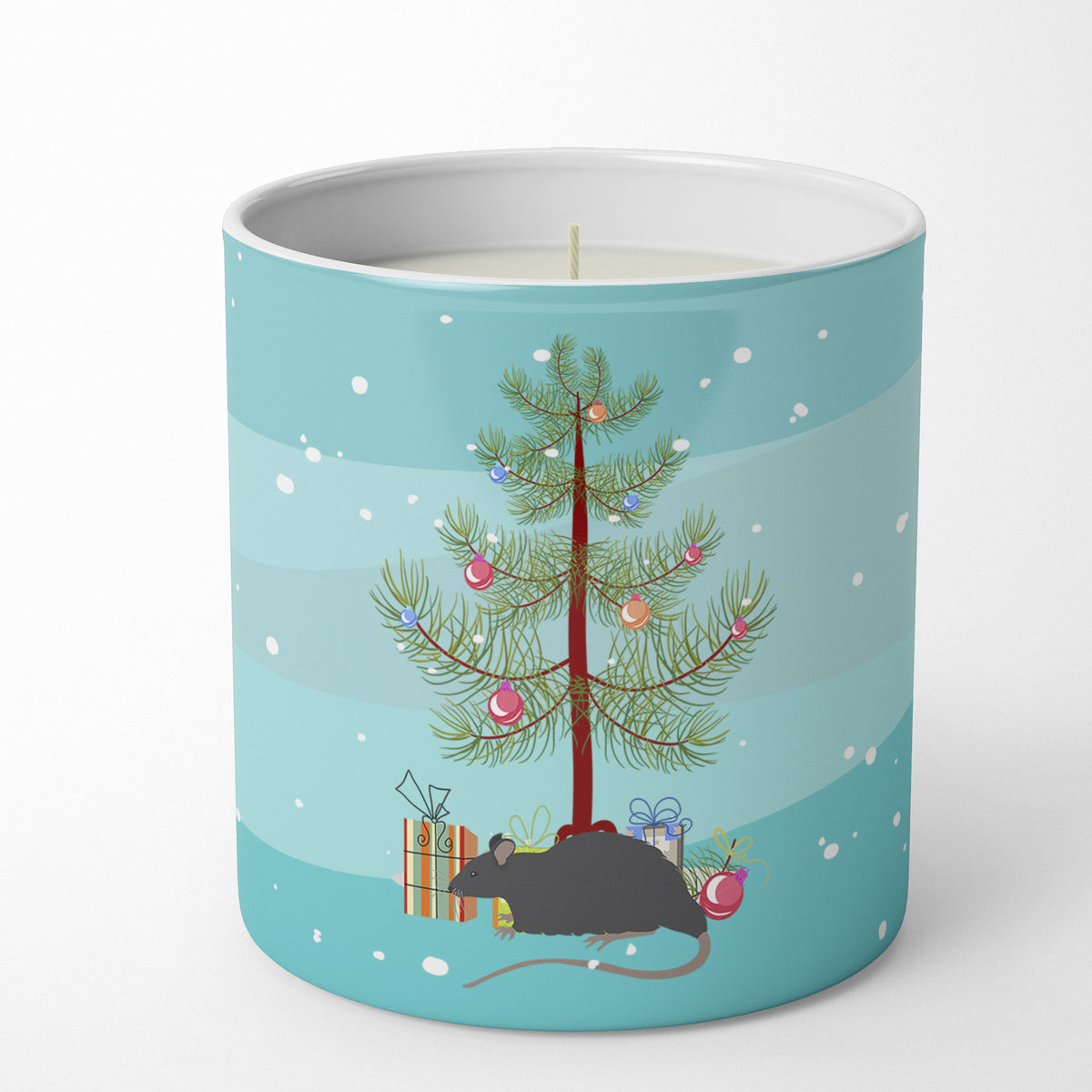 Buy this Black Rat Merry Christmas 10 oz Decorative Soy Candle