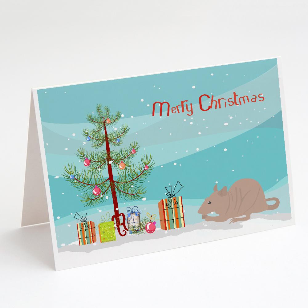 Buy this Fuzz Rat Merry Christmas Greeting Cards and Envelopes Pack of 8