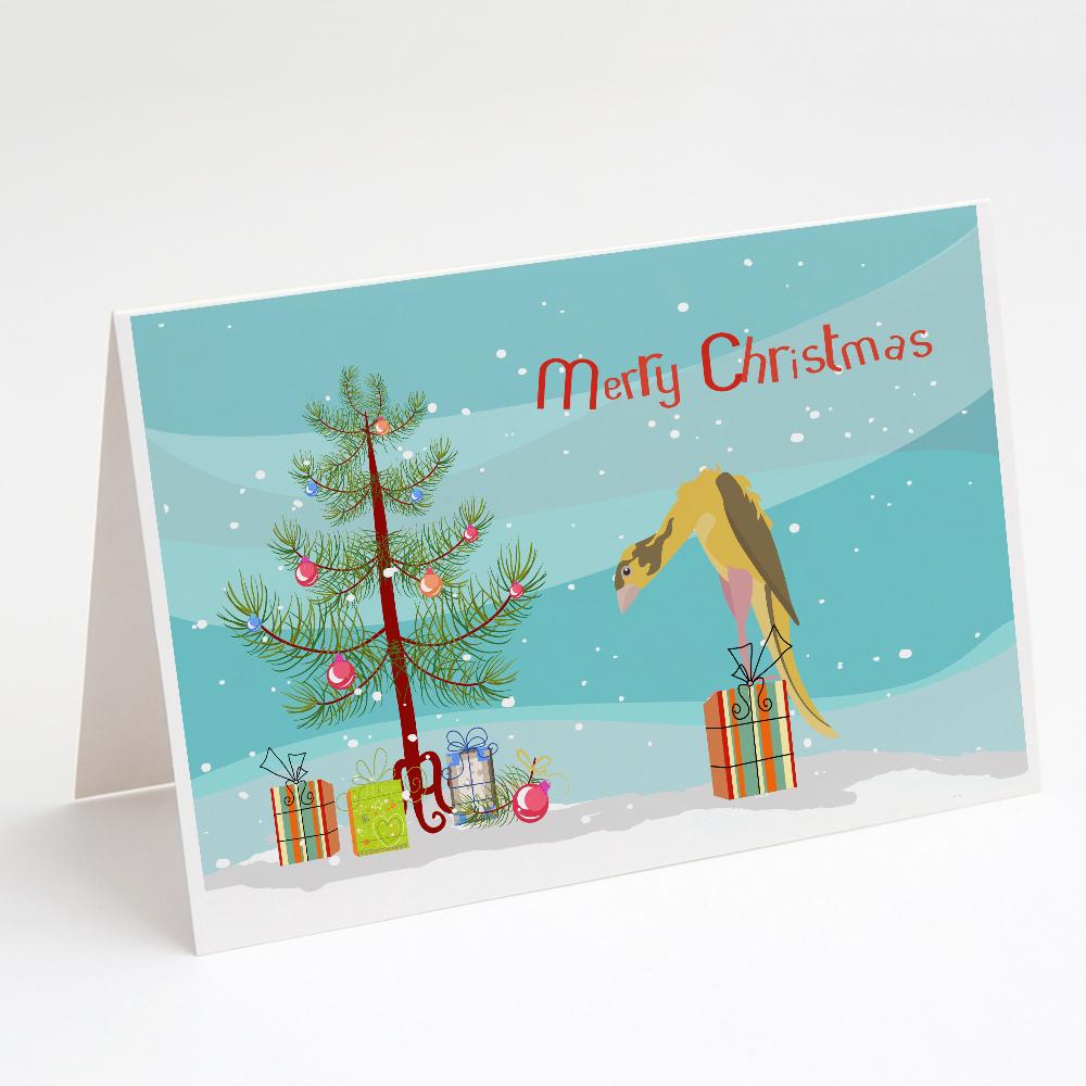 Buy this Jibso Canary Merry Christmas Greeting Cards and Envelopes Pack of 8