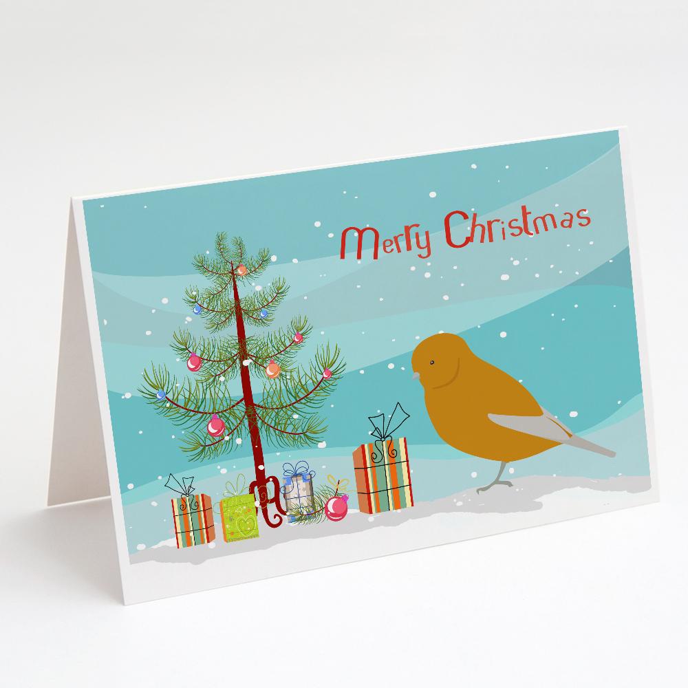 Buy this Norwich Canary Merry Christmas Greeting Cards and Envelopes Pack of 8