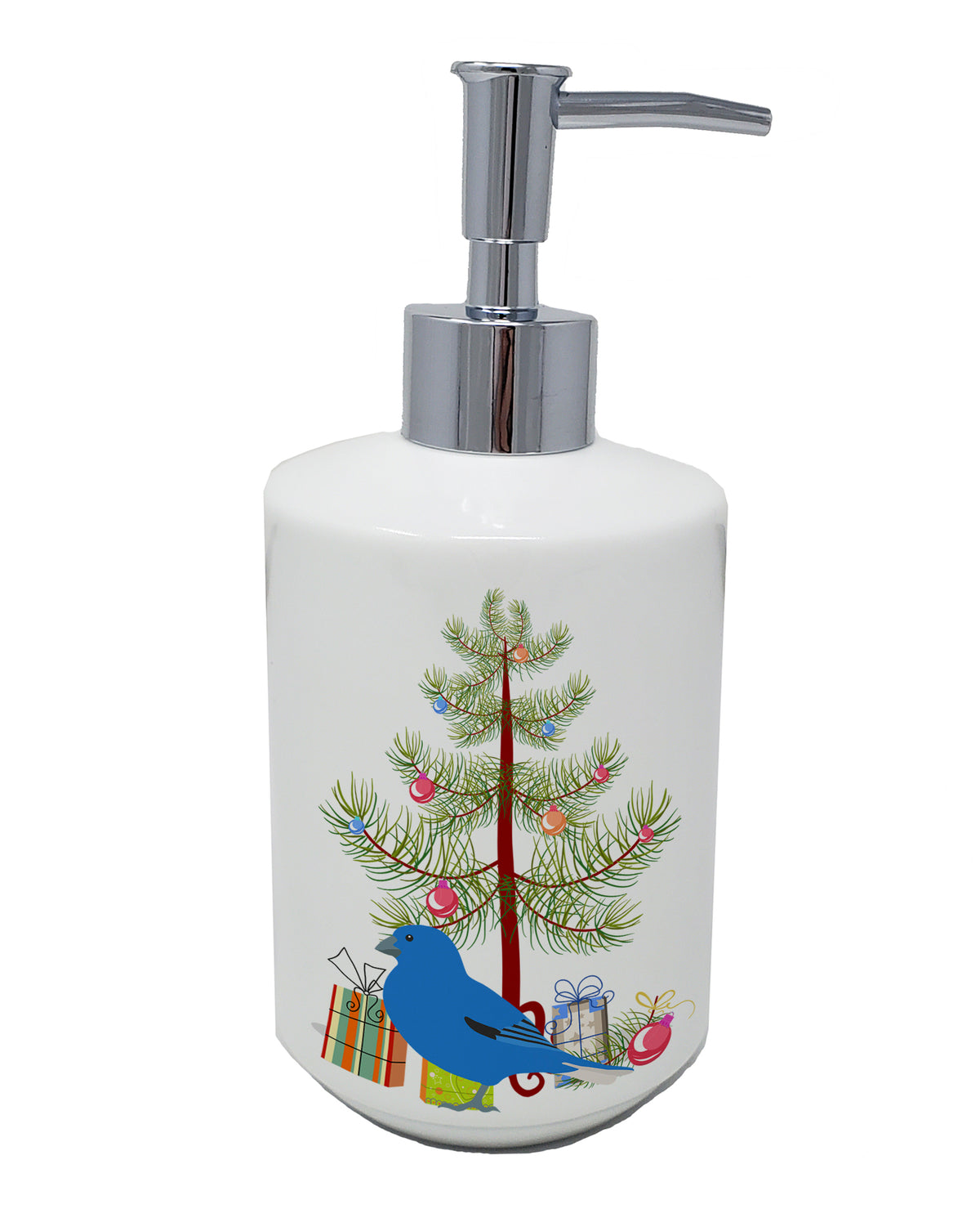 Buy this Bunting Merry Christmas Ceramic Soap Dispenser