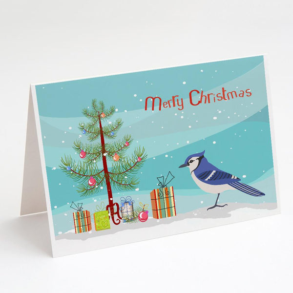 Buy this Jay Bird Merry Christmas Greeting Cards and Envelopes Pack of 8