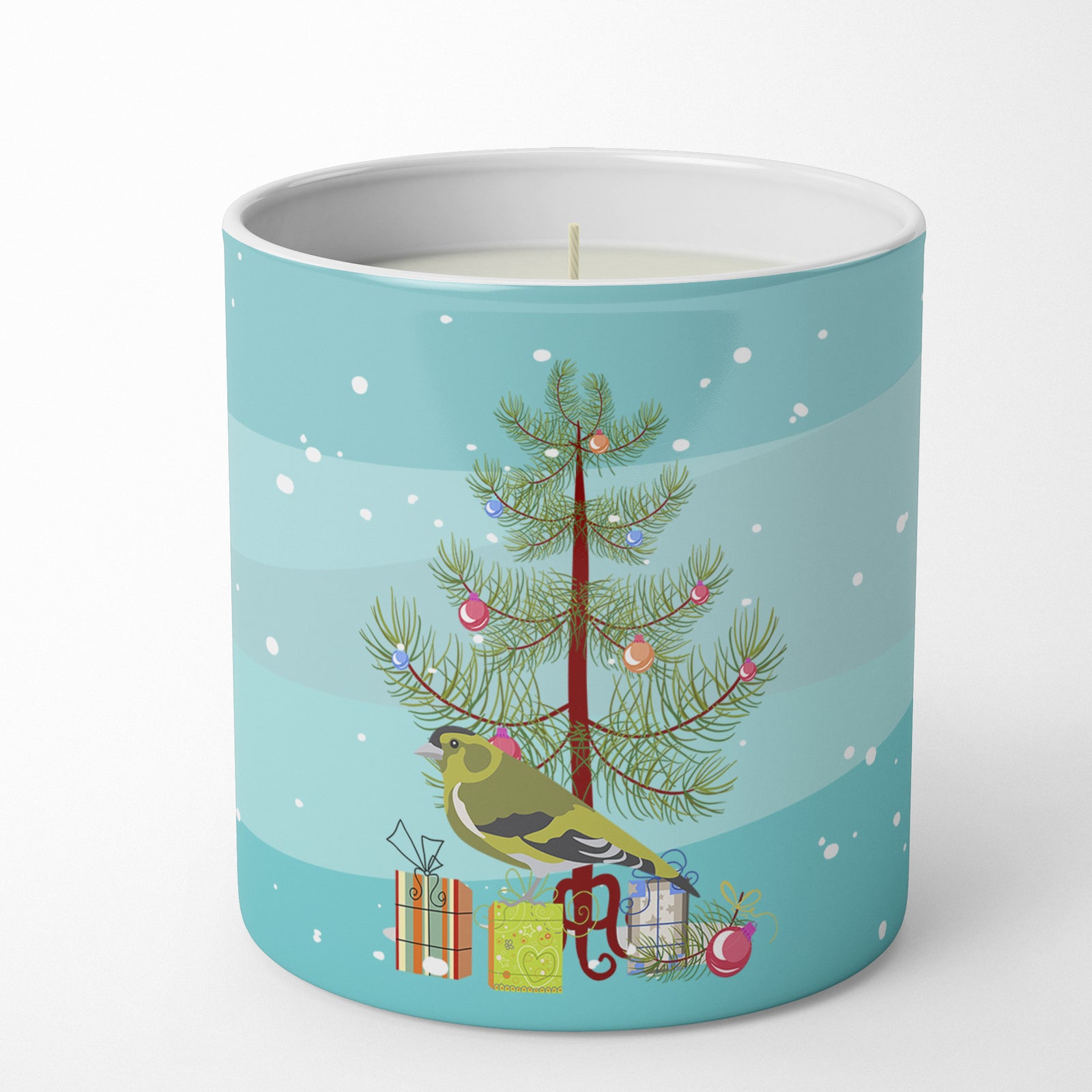 Buy this Siskin Merry Christmas 10 oz Decorative Soy Candle