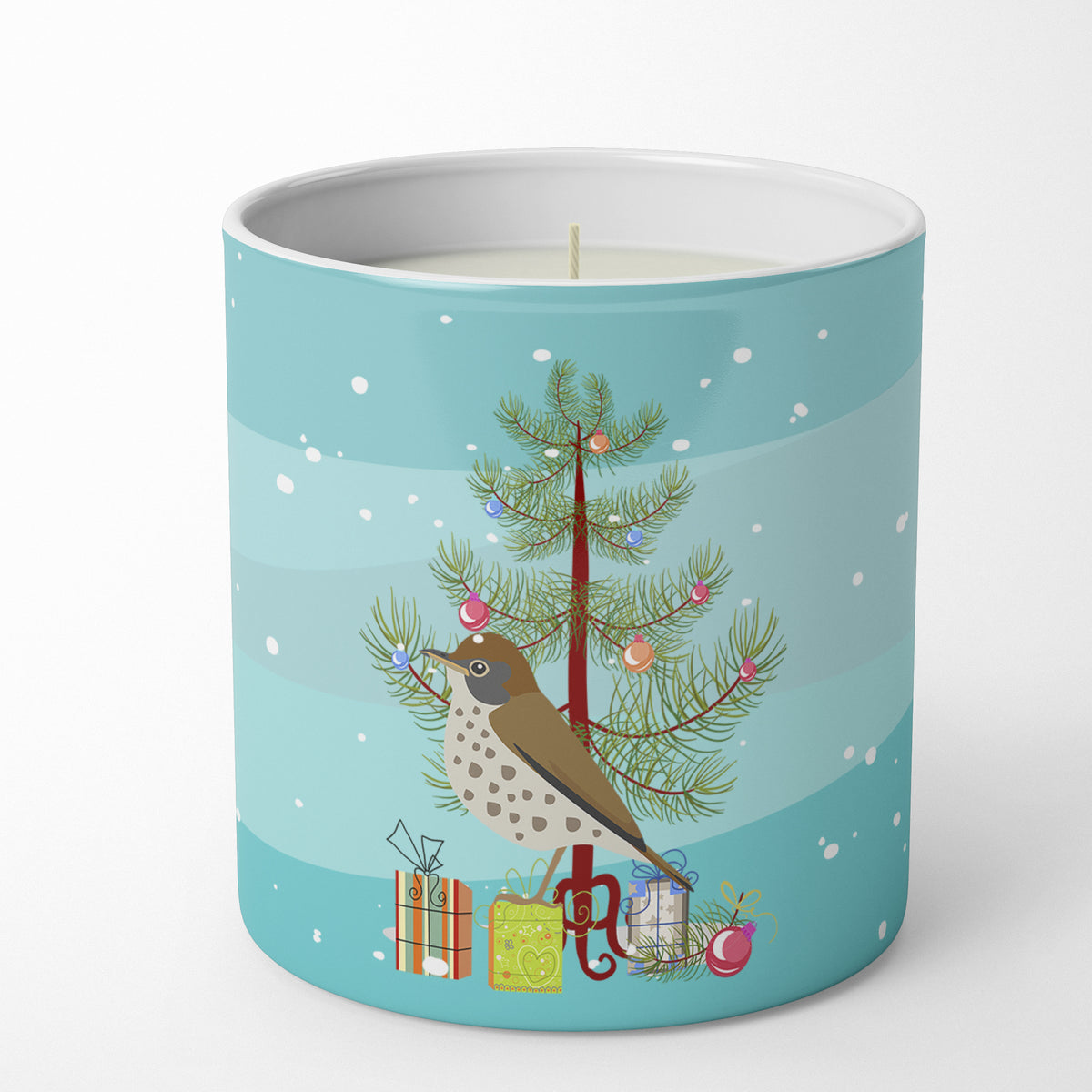 Buy this Thrush Merry Christmas 10 oz Decorative Soy Candle