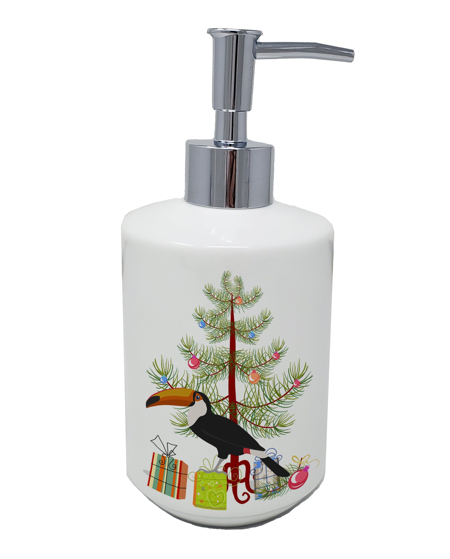 Buy this Toucan Merry Christmas Ceramic Soap Dispenser