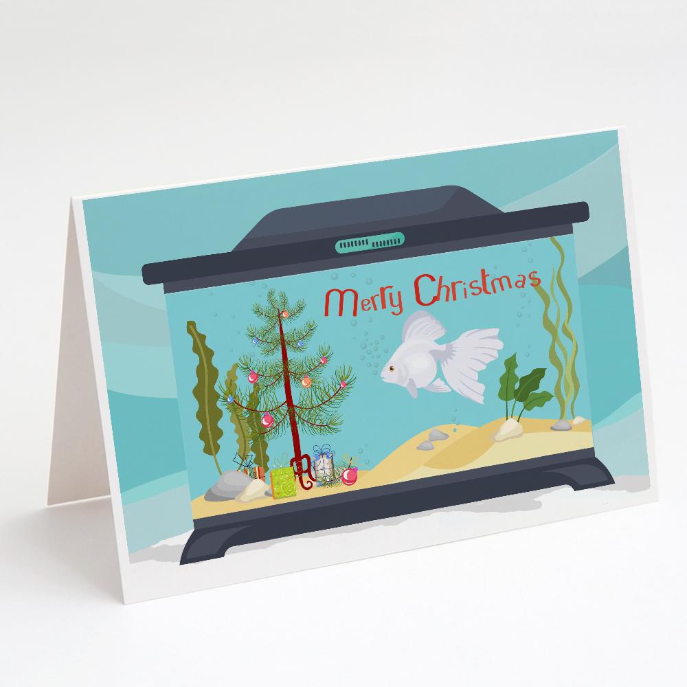Buy this Ryukin Goldfish Merry Christmas Greeting Cards and Envelopes Pack of 8