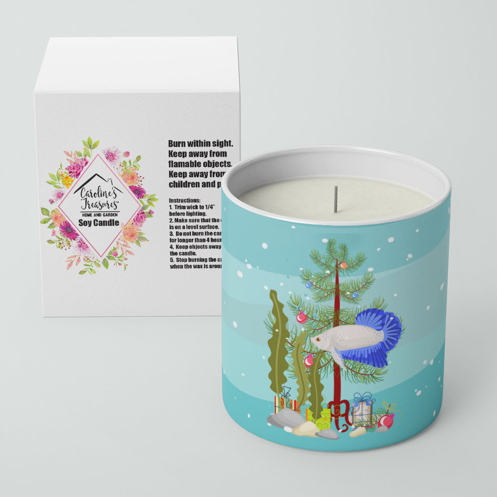 Plakat Betta Merry Christmas 10 oz Decorative Soy Candle - the-store.com