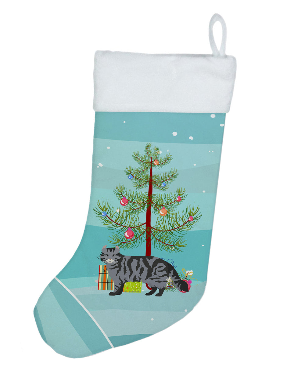 American Curl #1 Cat Merry Christmas Christmas Stocking