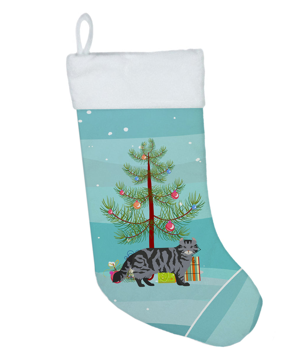 American Curl #1 Cat Merry Christmas Christmas Stocking  the-store.com.