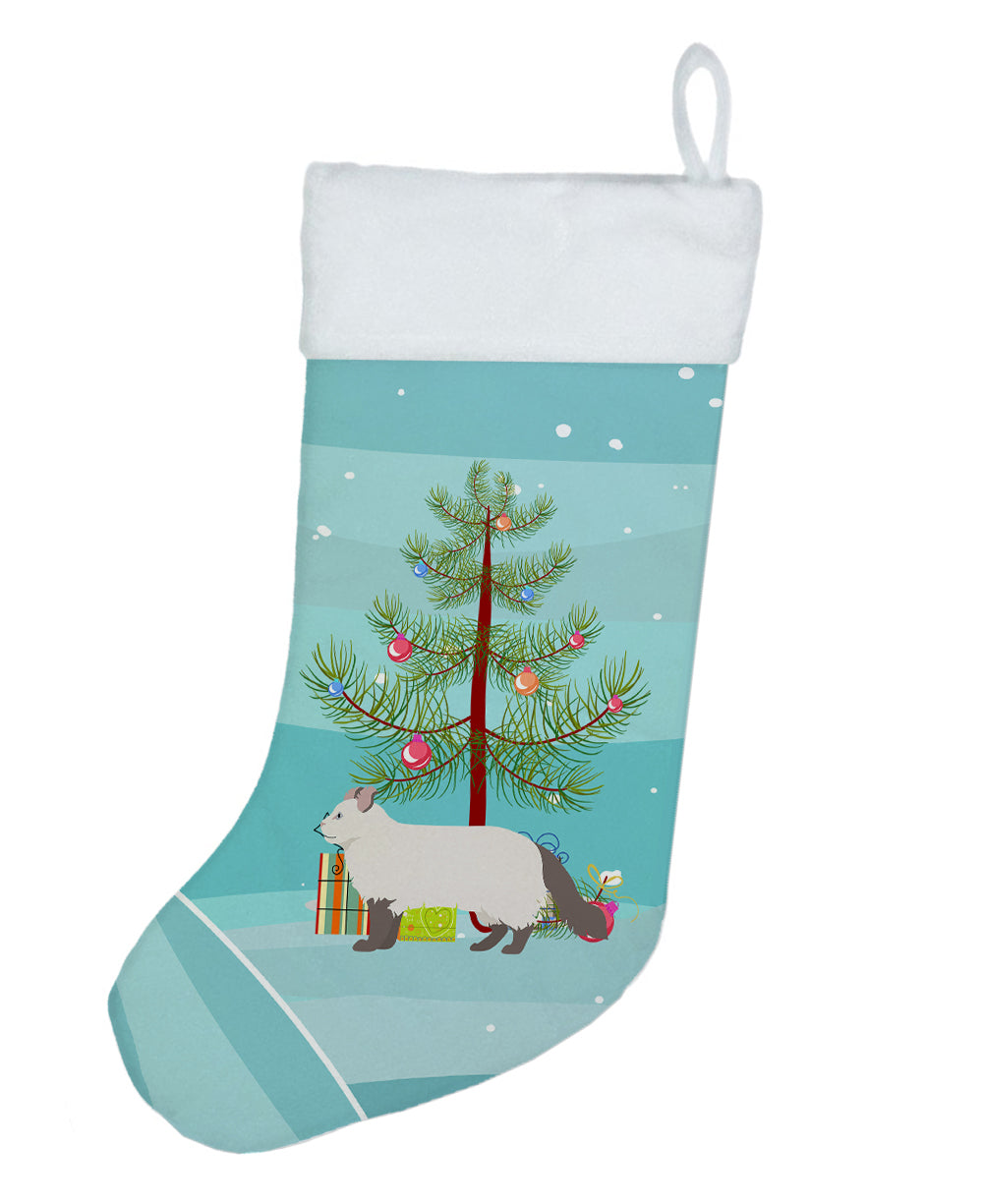 American Curl #2 Cat Merry Christmas Christmas Stocking  the-store.com.
