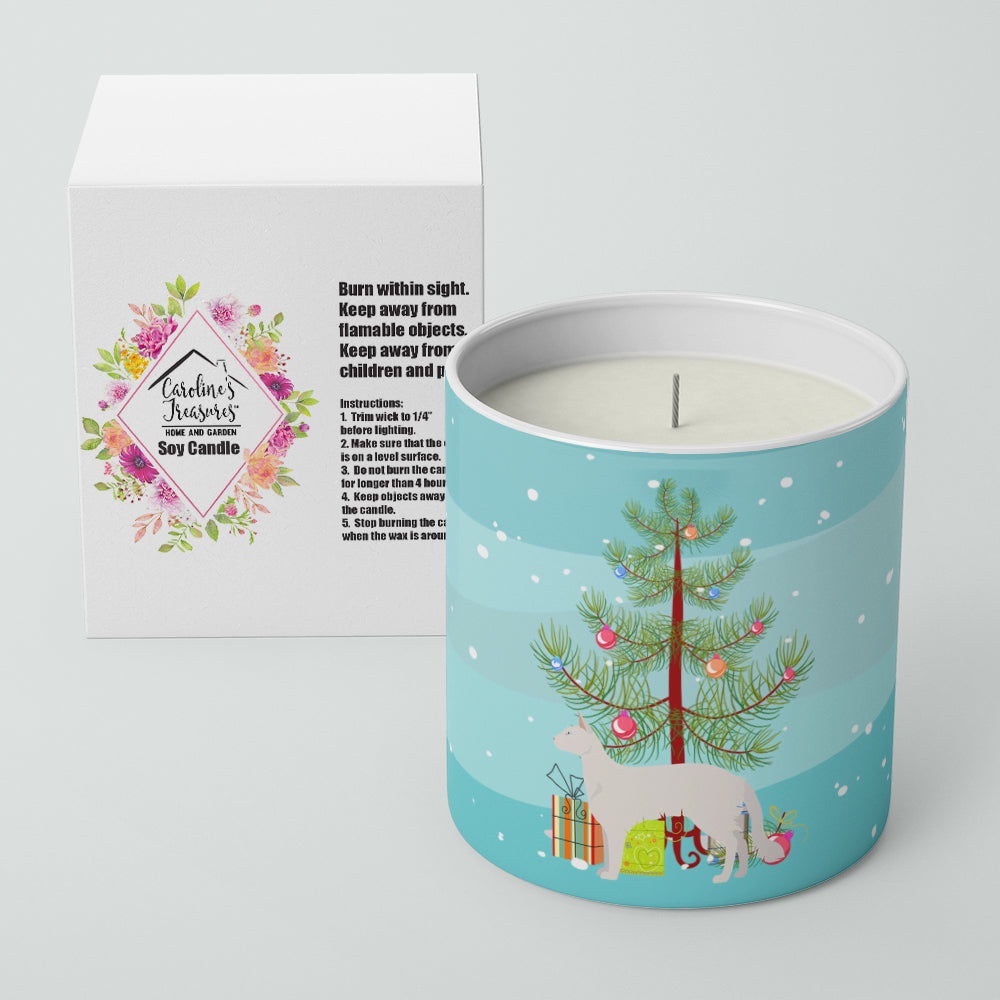Buy this Balinese #2 Cat Merry Christmas 10 oz Decorative Soy Candle