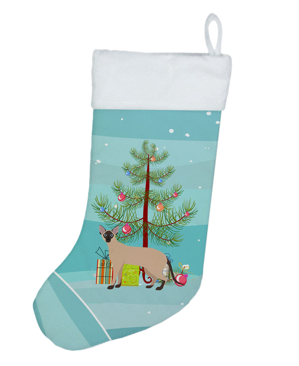 Colorpoint Shorthair #2 Cat Merry Christmas Christmas Stocking