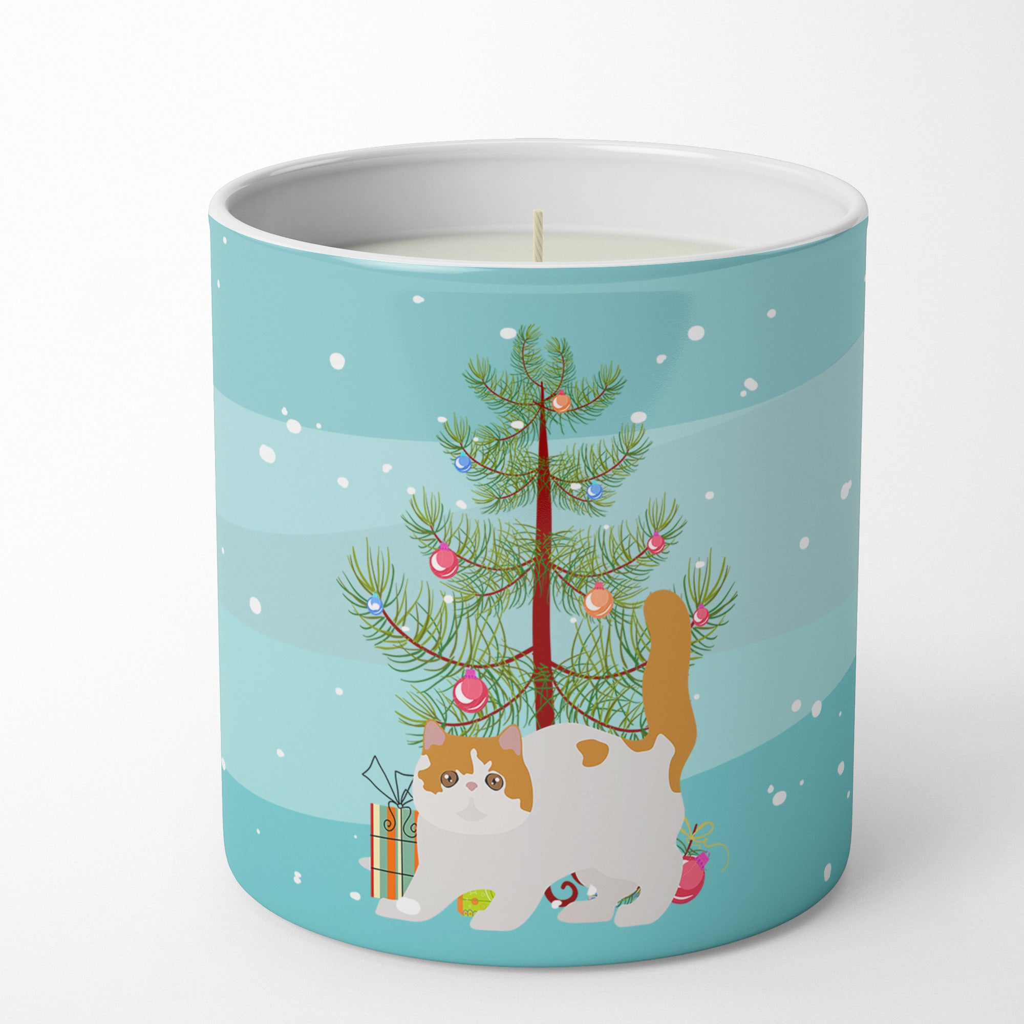 Buy this Exotic Shorthair #4 Cat Merry Christmas 10 oz Decorative Soy Candle