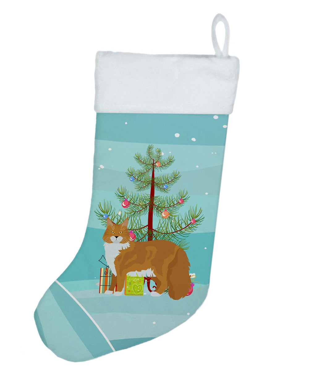 Maine Coon #1 Cat Merry Christmas Christmas Stocking  the-store.com.