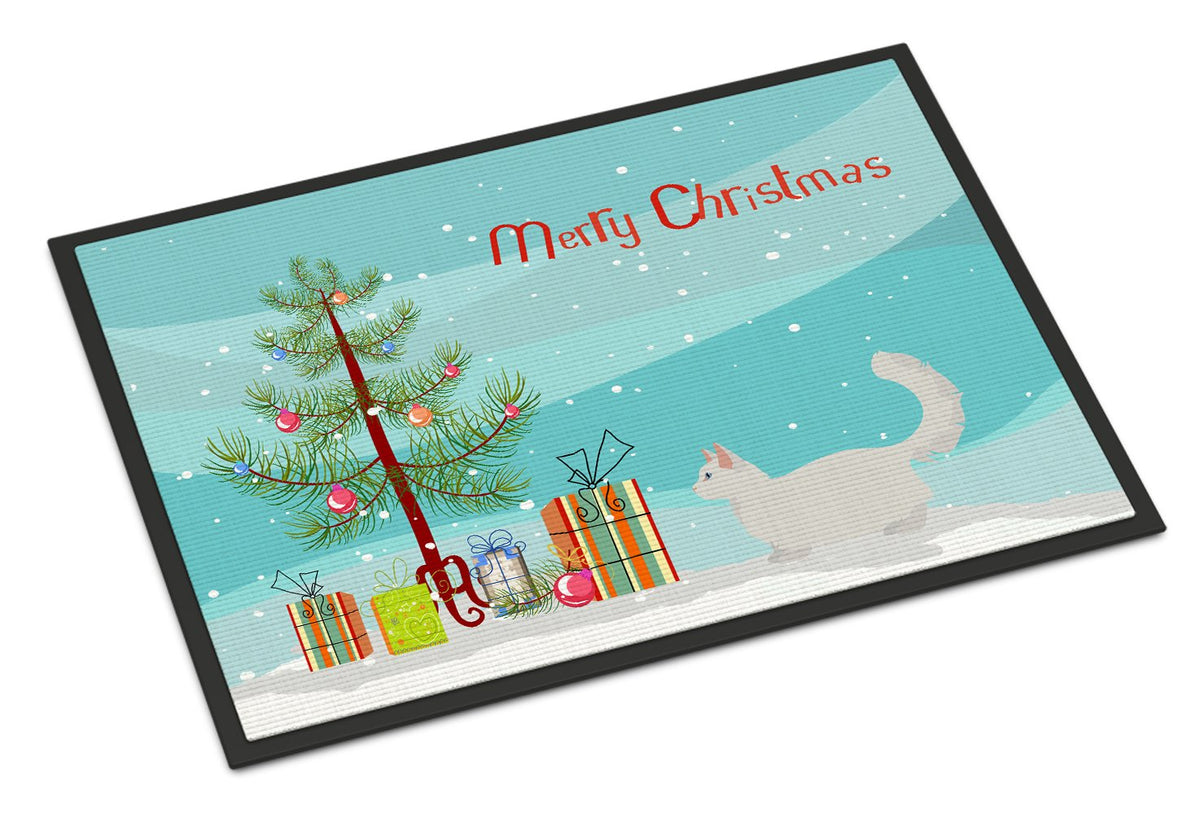 Munchkin #2 Cat Merry Christmas Indoor or Outdoor Mat 24x36 CK4657JMAT by Caroline&#39;s Treasures