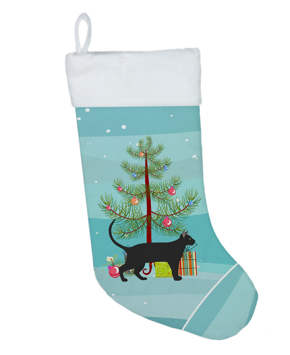 Pantherette Cat Merry Christmas Christmas Stocking  the-store.com.