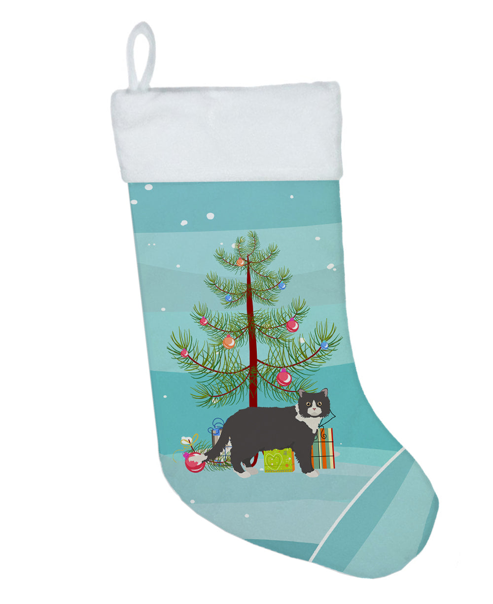 Poodle Cat #1 Cat Merry Christmas Christmas Stocking