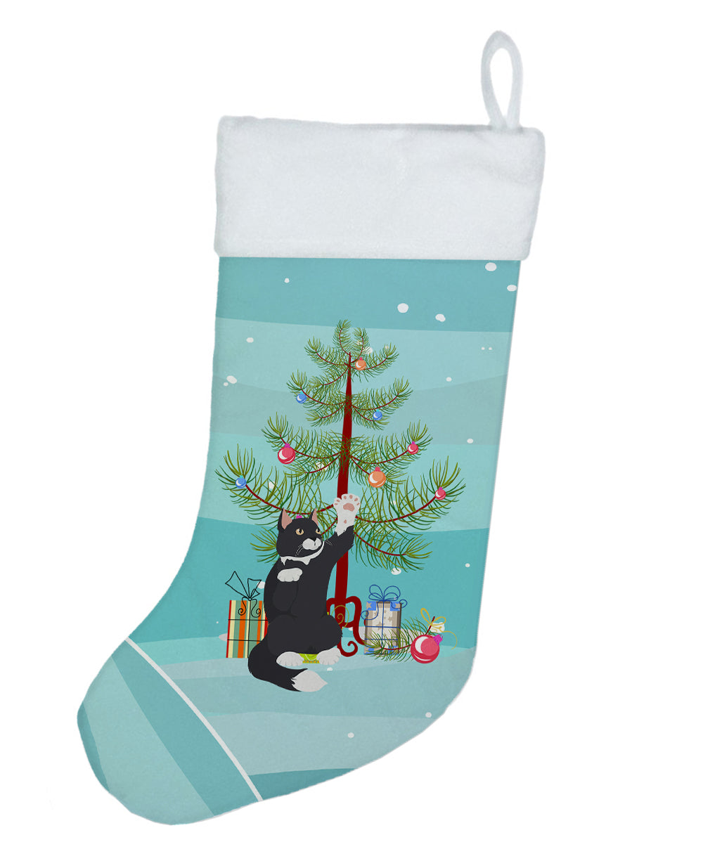 American Polydactyl Cat Merry Christmas Christmas Stocking  the-store.com.