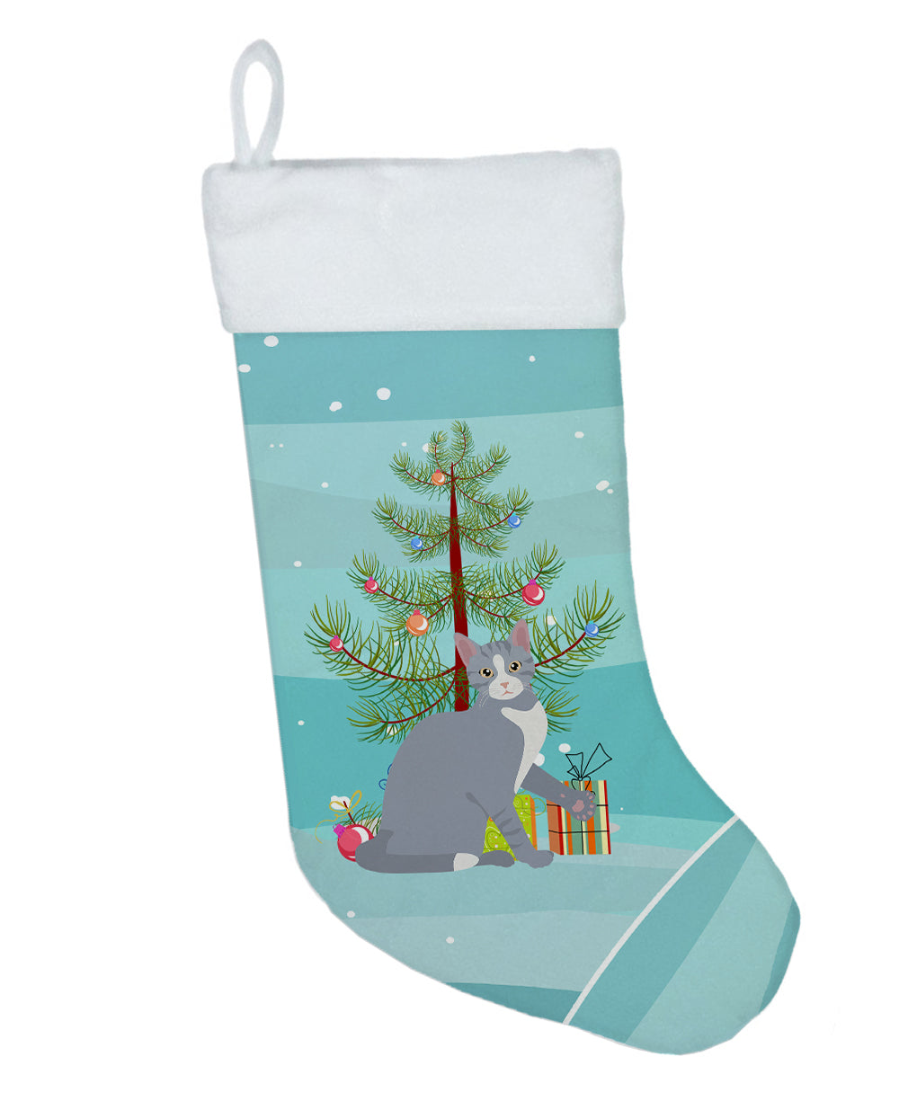 American Polydactyl #2 Cat Merry Christmas Christmas Stocking  the-store.com.
