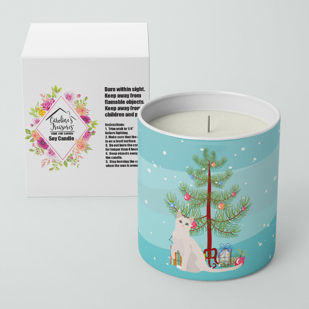 Buy this Burmilla #1 Cat Merry Christmas 10 oz Decorative Soy Candle