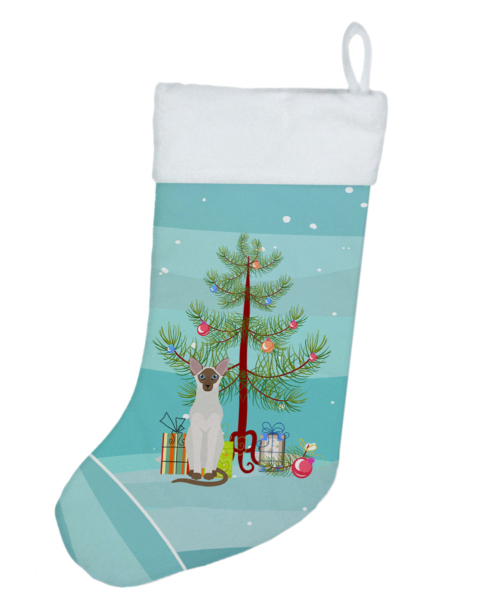 Colorpoint Shorthair Cat Merry Christmas Christmas Stocking