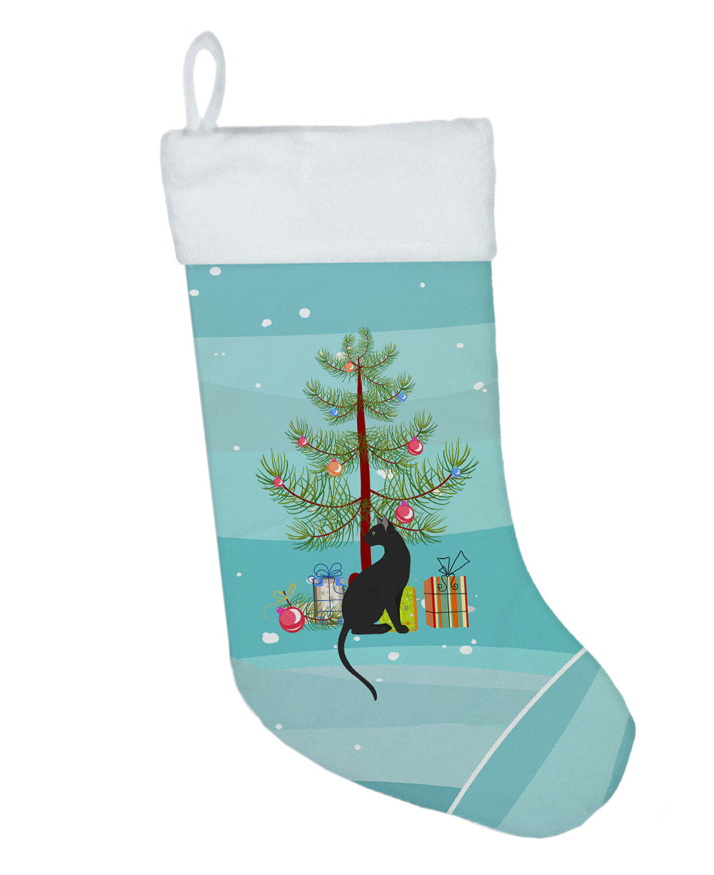 Caroline's Treasures Pantherette Cat Merry Christmas Christmas Stocking
