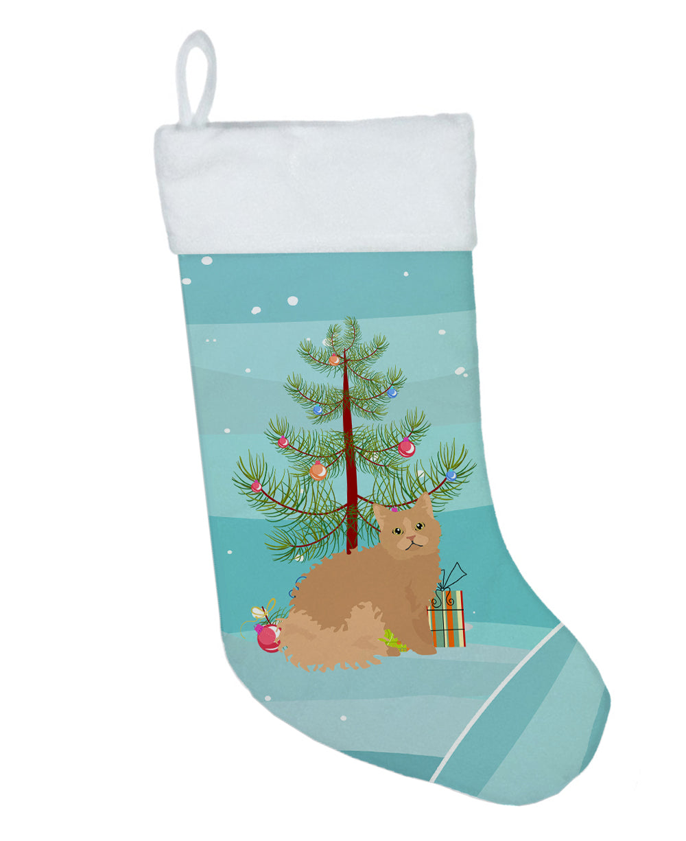 Selkirk Rex Cat Merry Christmas Christmas Stocking  the-store.com.