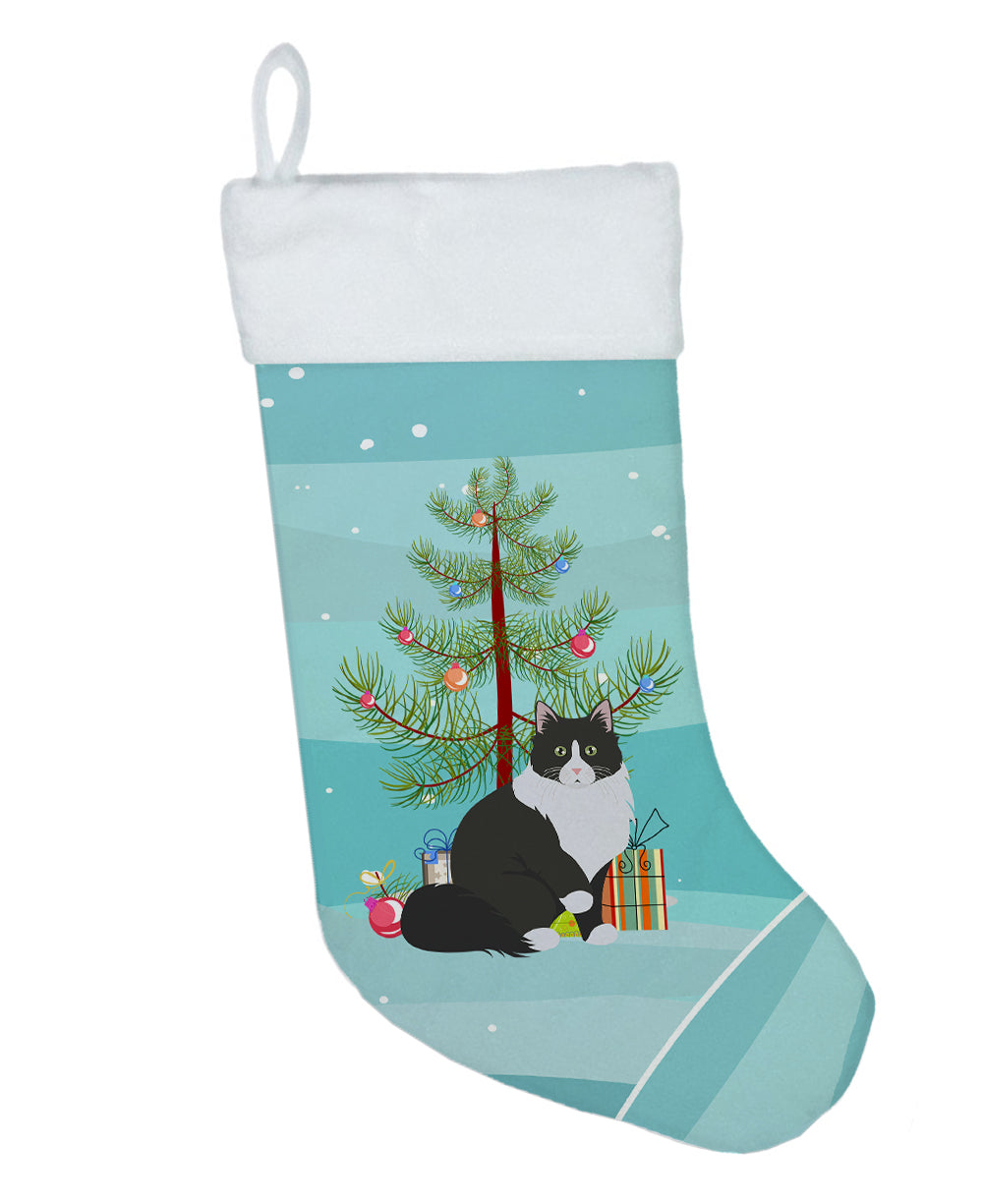 Siberian Forest Cat Merry Christmas Christmas Stocking  the-store.com.