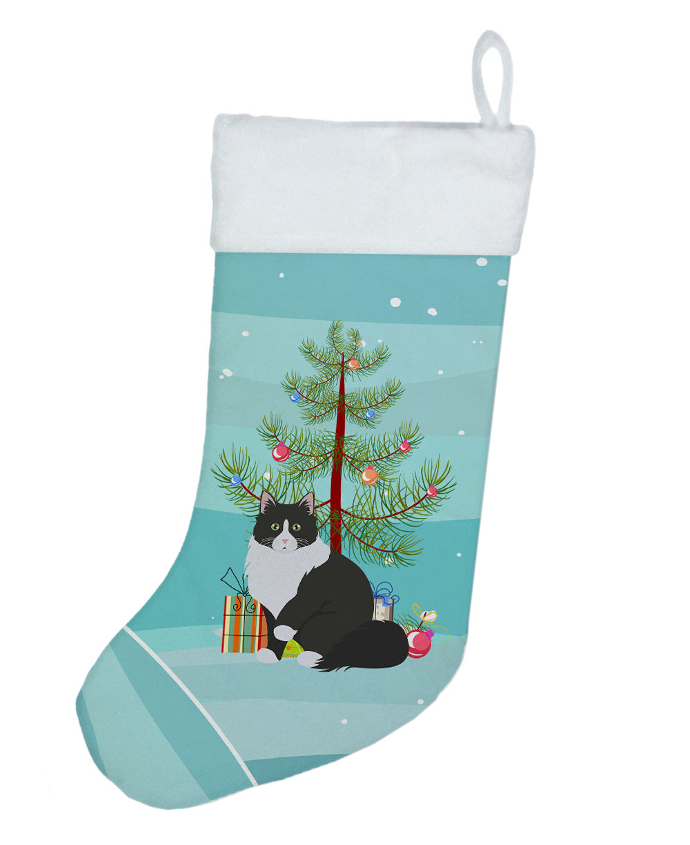Siberian Forest Cat Merry Christmas Christmas Stocking  the-store.com.
