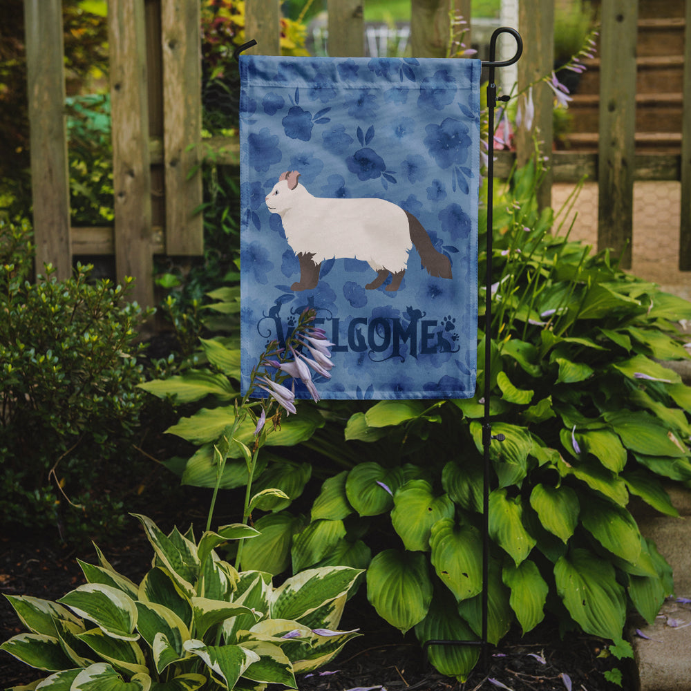 American Curl #2 Cat Welcome Flag Garden Size CK4819GF  the-store.com.