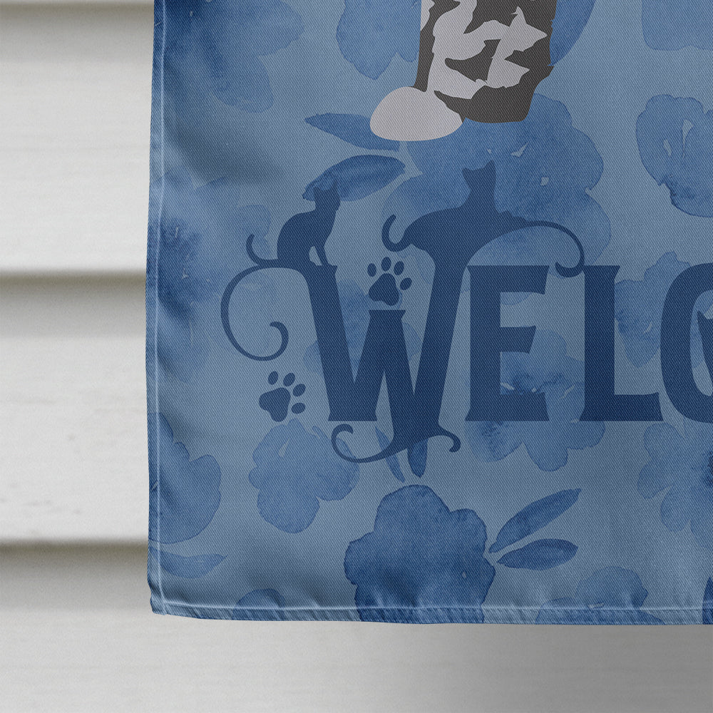 Foldex Exotic Fold #1 Cat Welcome Flag Canvas House Size CK4890CHF  the-store.com.