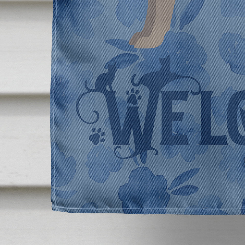Lykoi #1 Cat Welcome Flag Canvas House Size CK4911CHF  the-store.com.