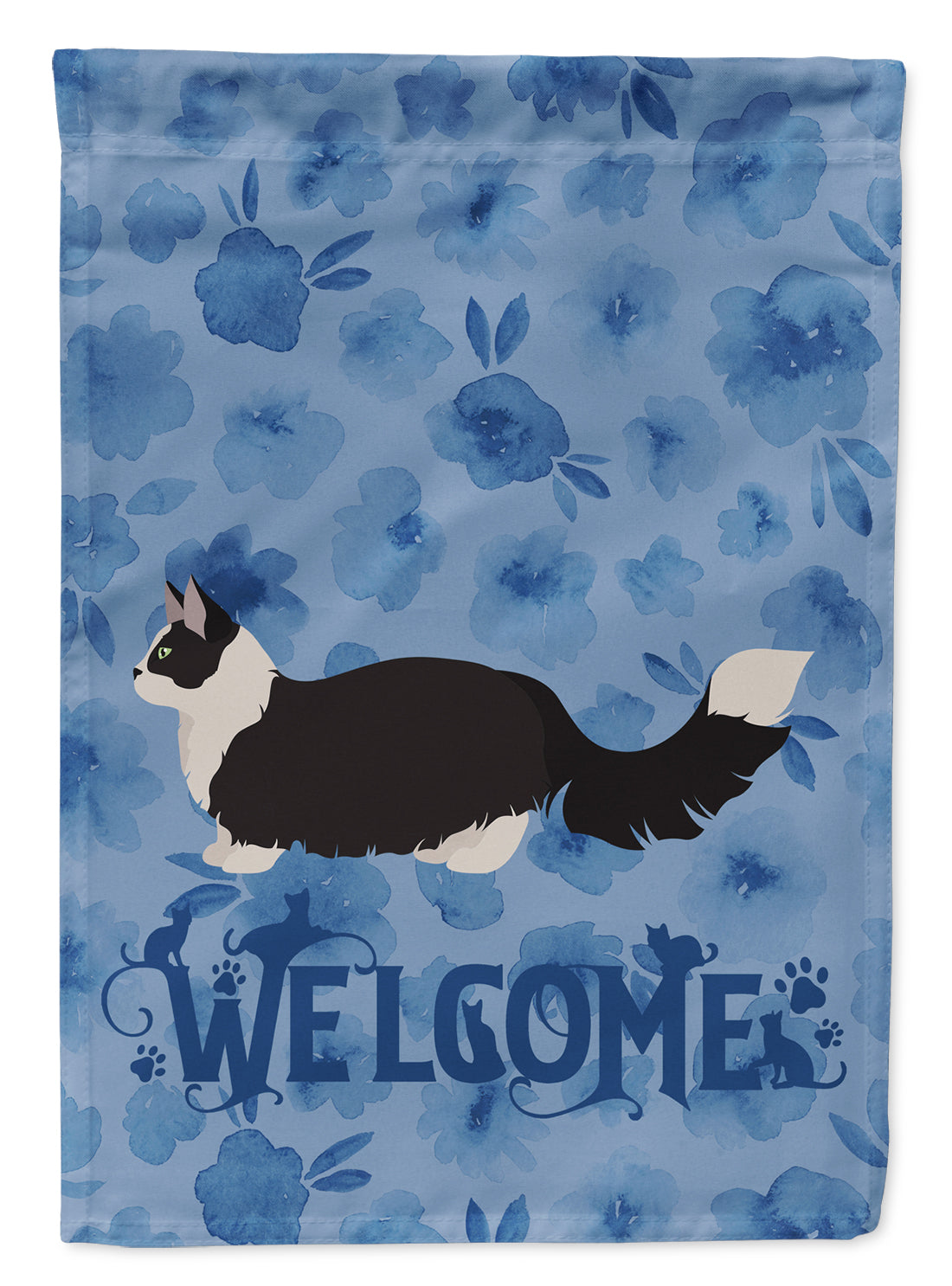 Napoleon #2 Cat Welcome Flag Canvas House Size CK4926CHF