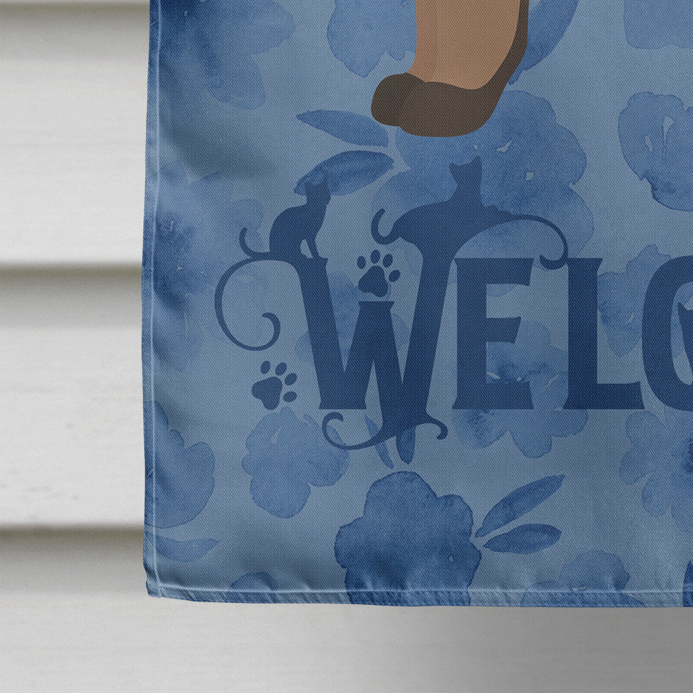 Pixie Bob #1 Cat Welcome Flag Canvas House Size CK4950CHF  the-store.com.