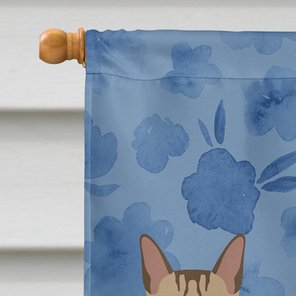 Sokoke Cat Welcome Flag Canvas House Size CK4986CHF