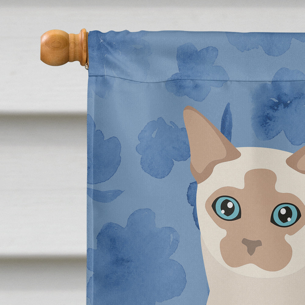 Tonkinese Cat Welcome Flag Canvas House Size CK5071CHF
