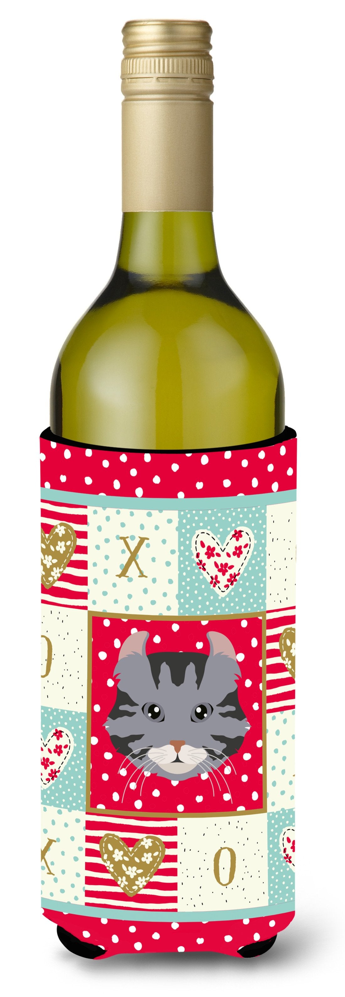 American Curl Cat Wine Bottle Beverage Insulator Hugger CK5080LITERK by Caroline&#39;s Treasures