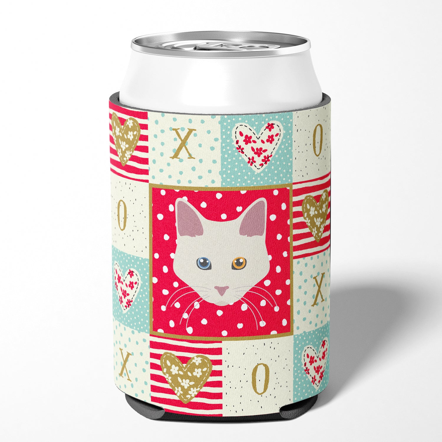 Caroline's Treasures Aphrodite Giant Cat Love Can or Bottle Hugger CK5084CC