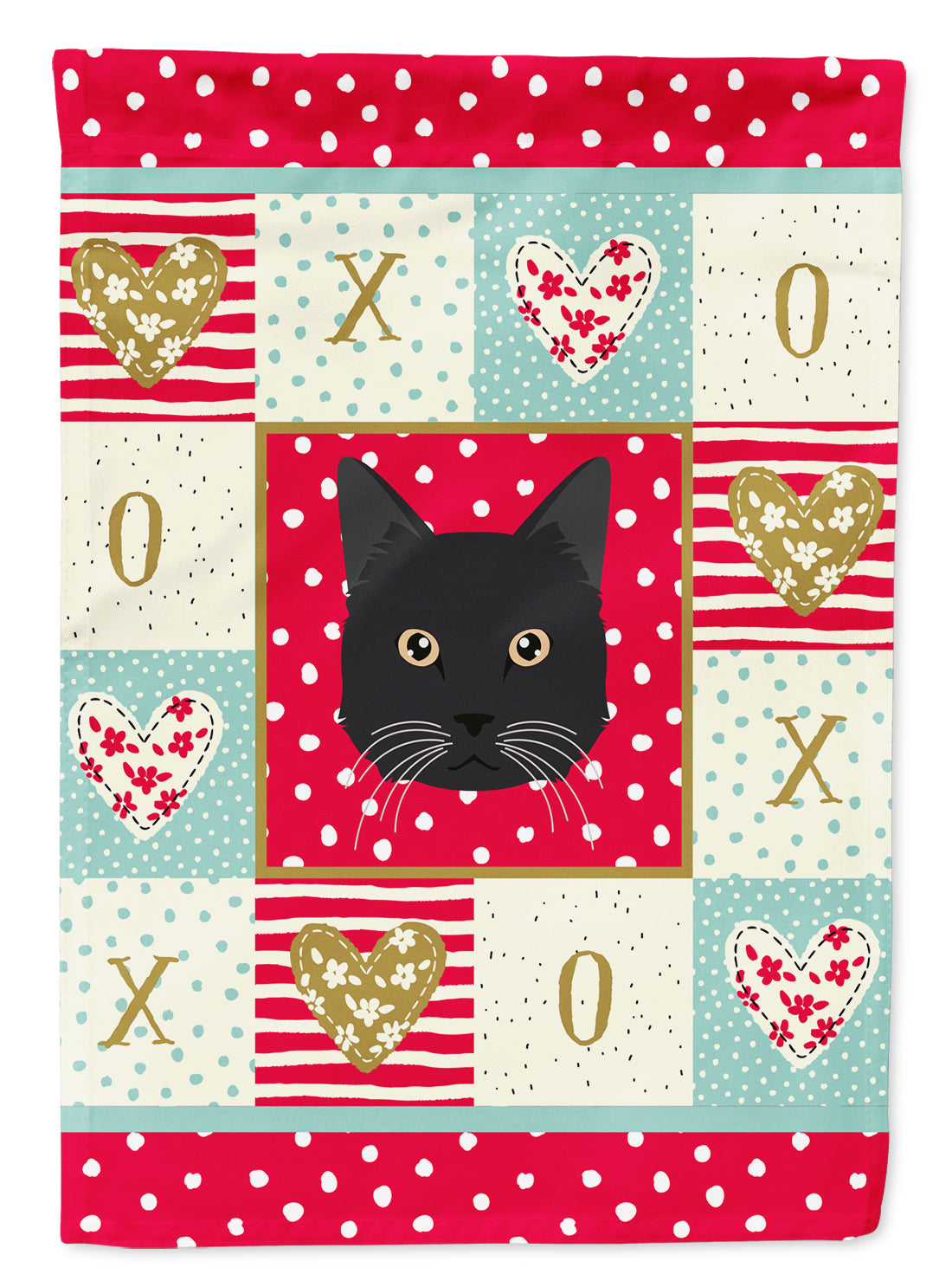 Chantilly Tiffany Cat Flag Canvas House Size CK5099CHF  the-store.com.