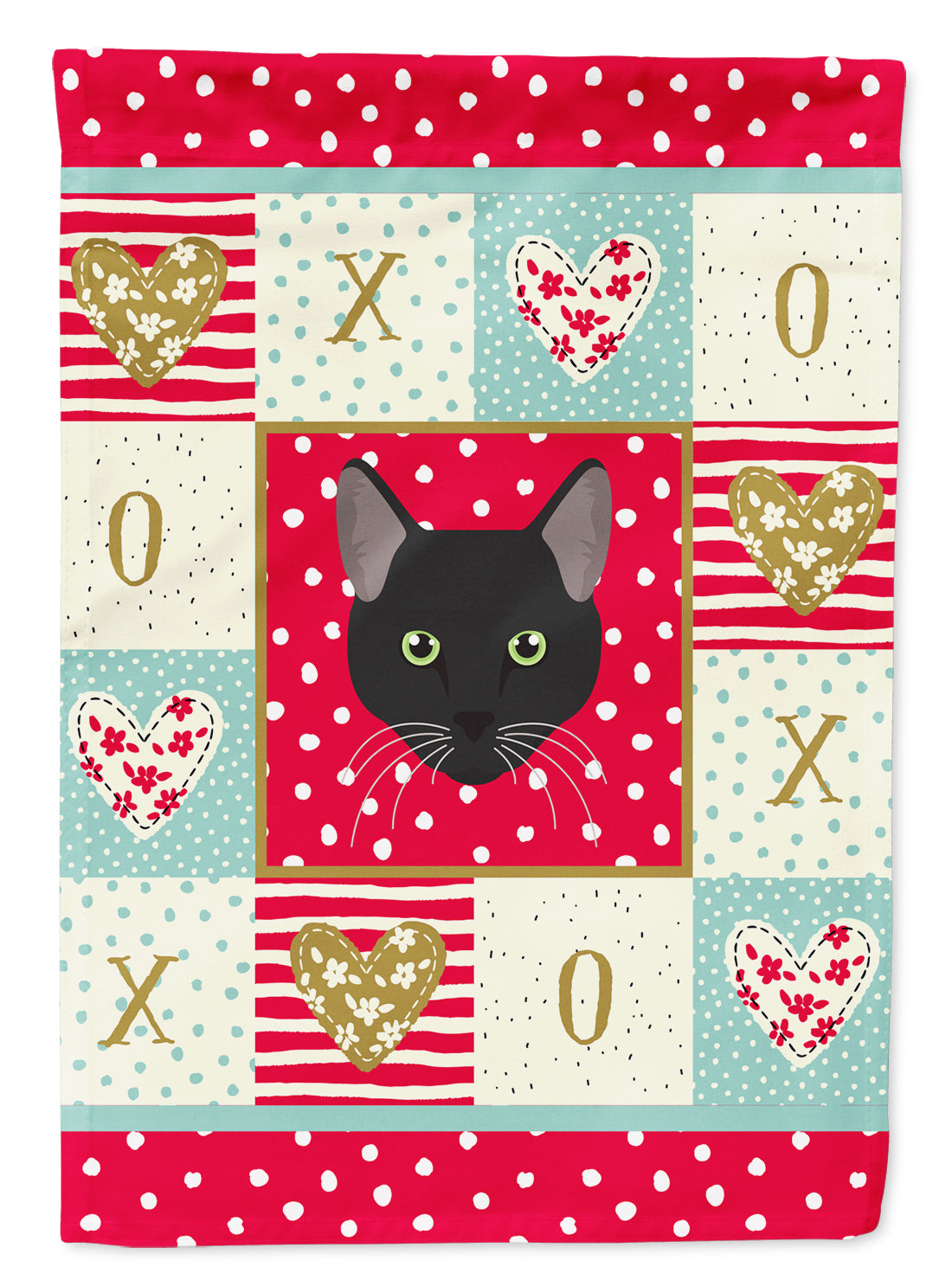 Pantherette Cat Flag Canvas House Size CK5145CHF